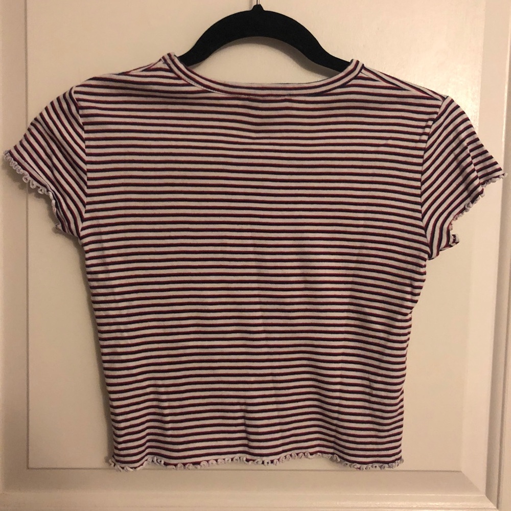 TopShop Striped Tee - Picture 2 of 3